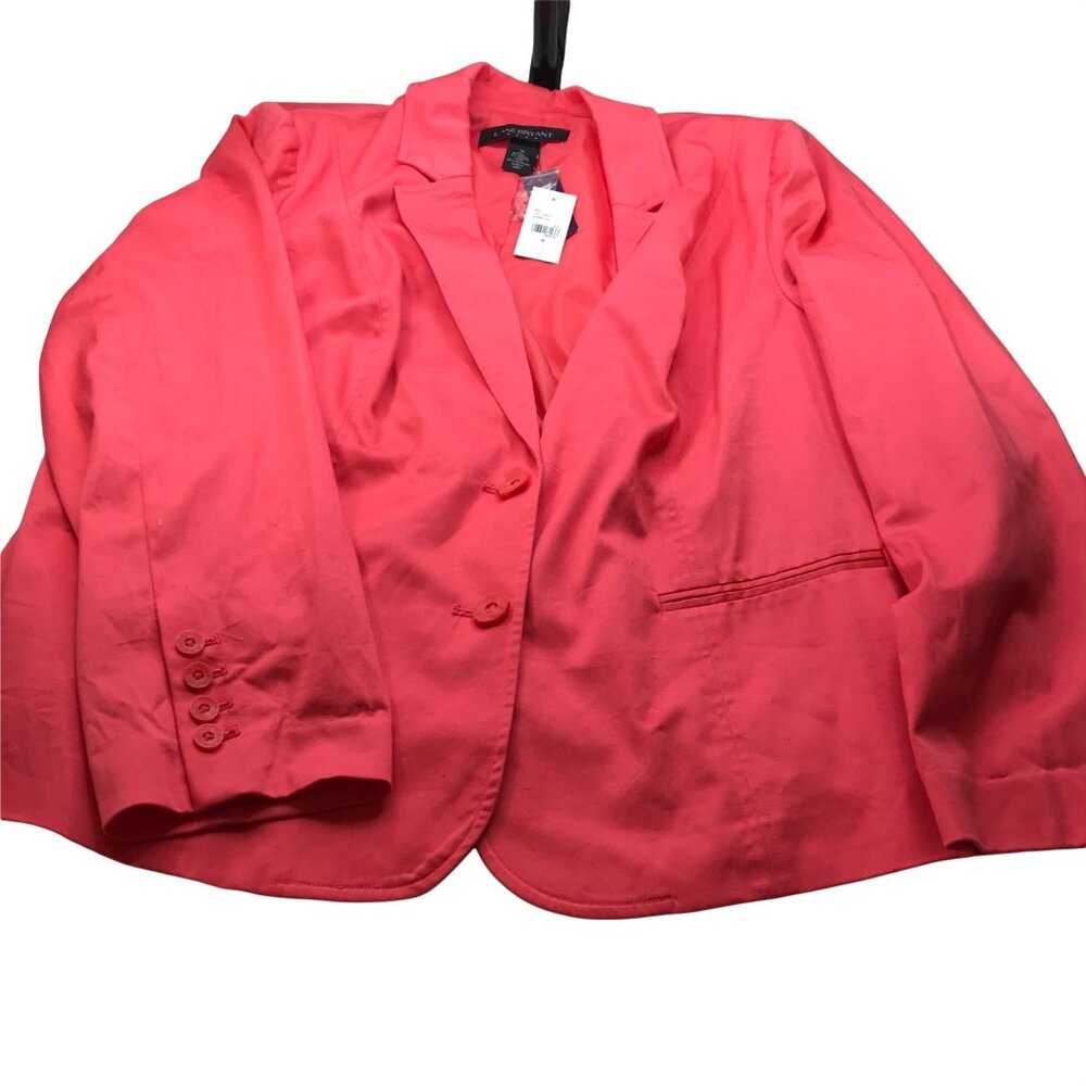 Lane Bryant Women's Size 26 Blazer Pink New